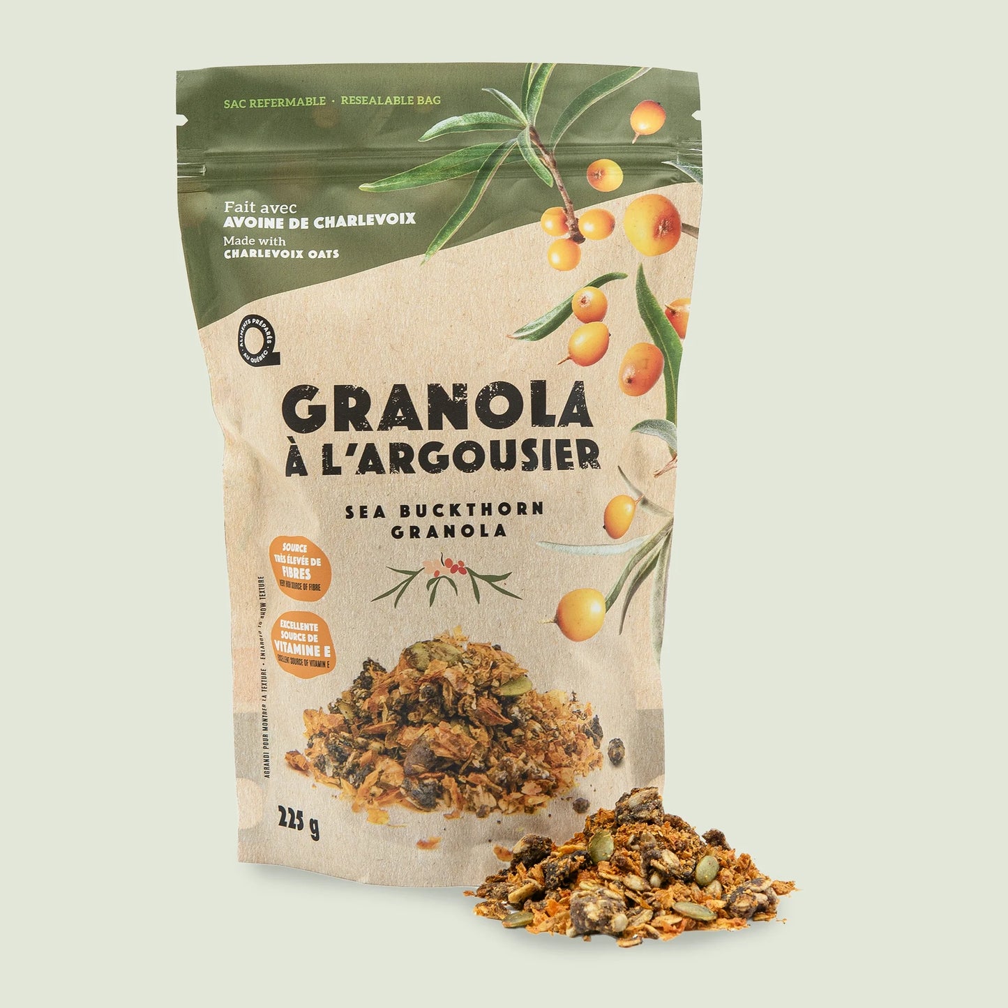 Granola à l'argousier Ferme d'Achille