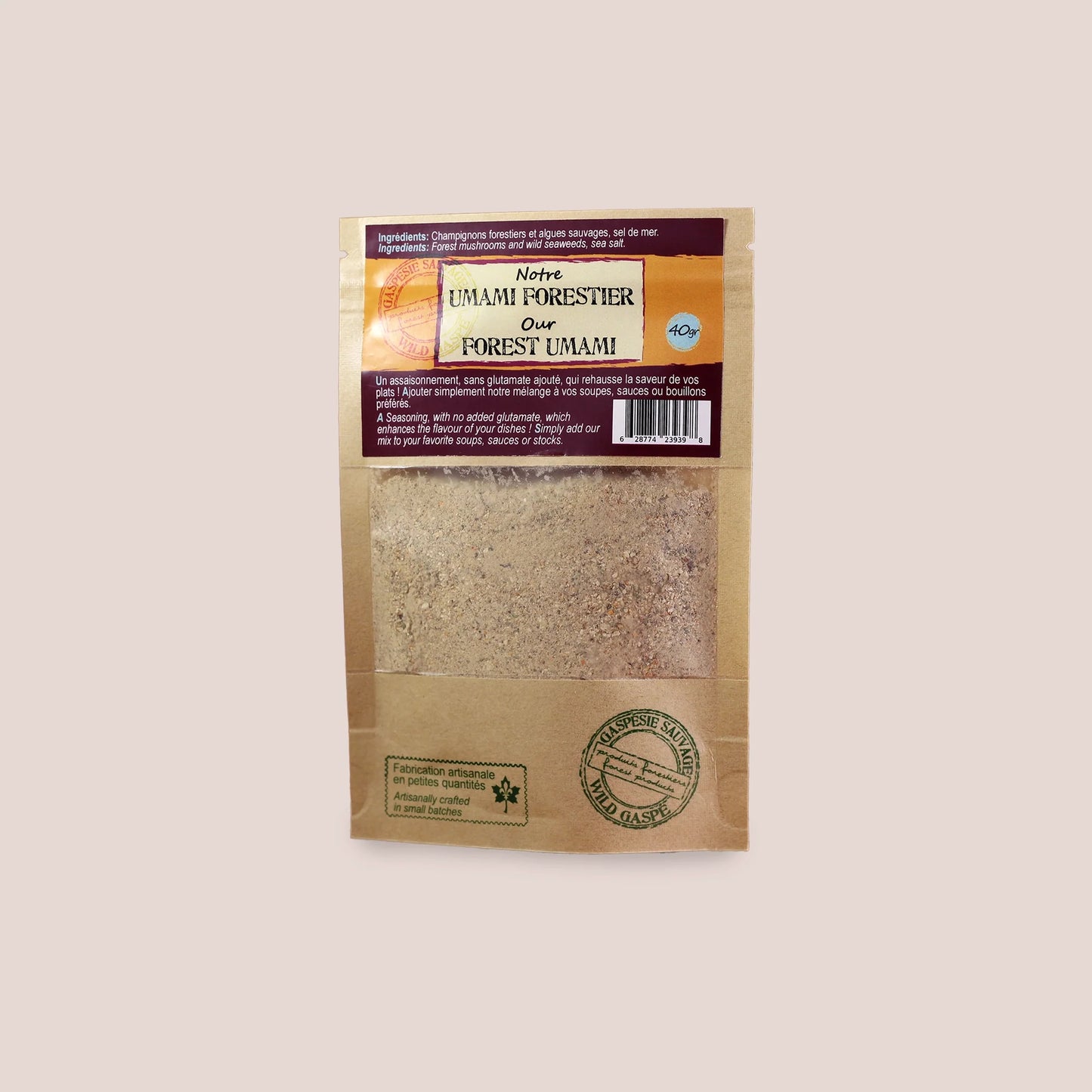 Umami forestier Gaspésie sauvage