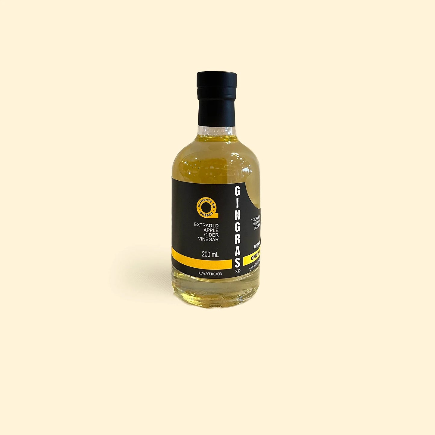 Vinaigre de cidre de pomme Gingras