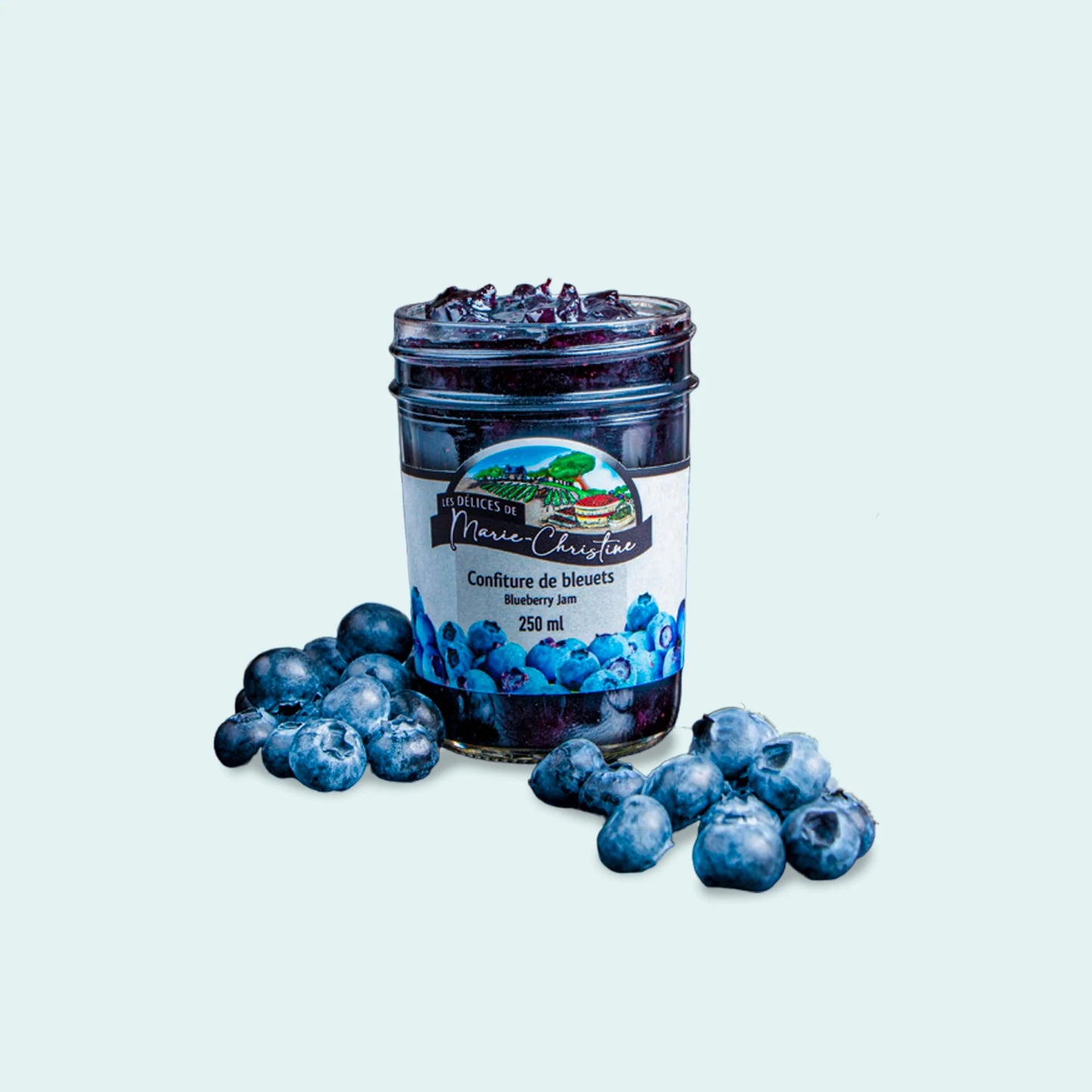 Confiture de bleuet Les délices de Marie-Christine