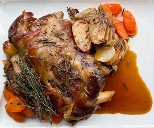 Épaule d'agneau du Québec braisée pour Pâques