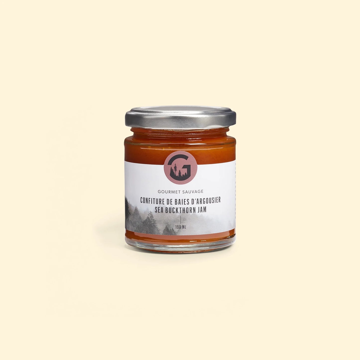 Confiture de baies d'argousier Gourmet sauvage