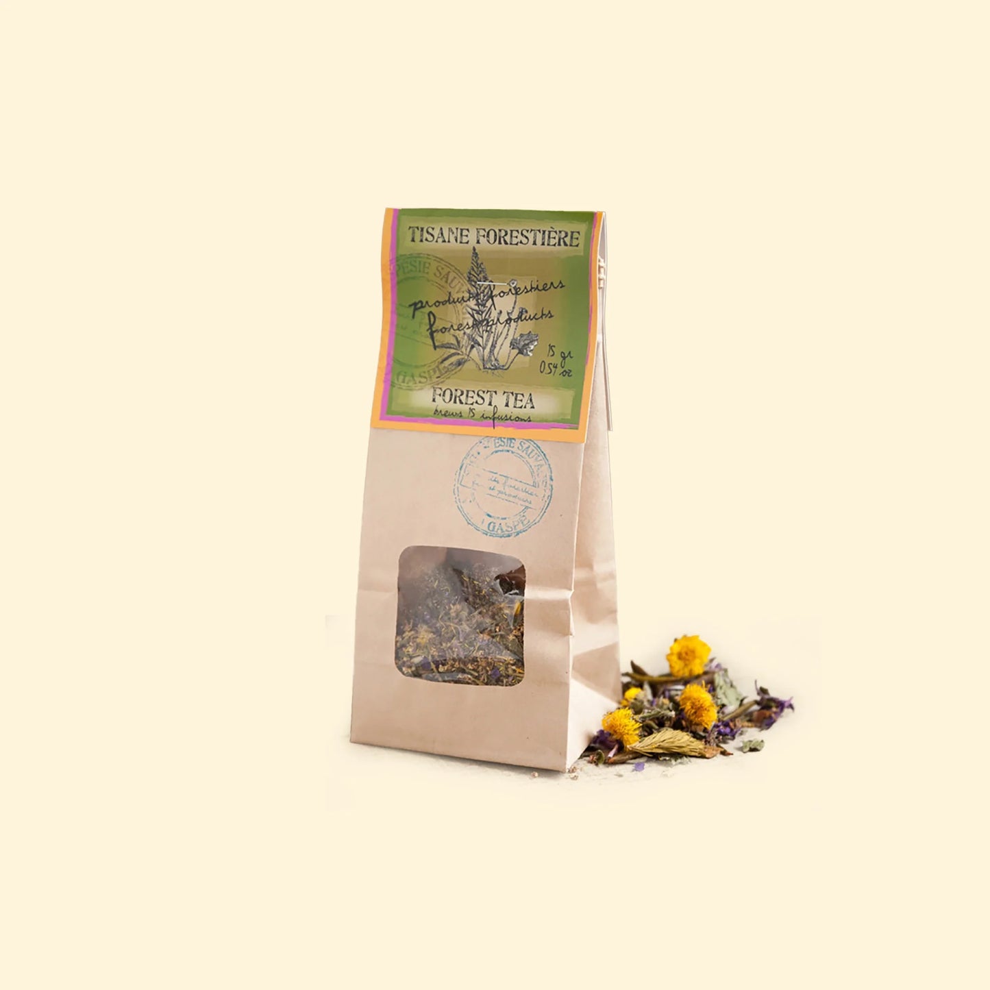 Tisane forestière Gaspésie sauvage