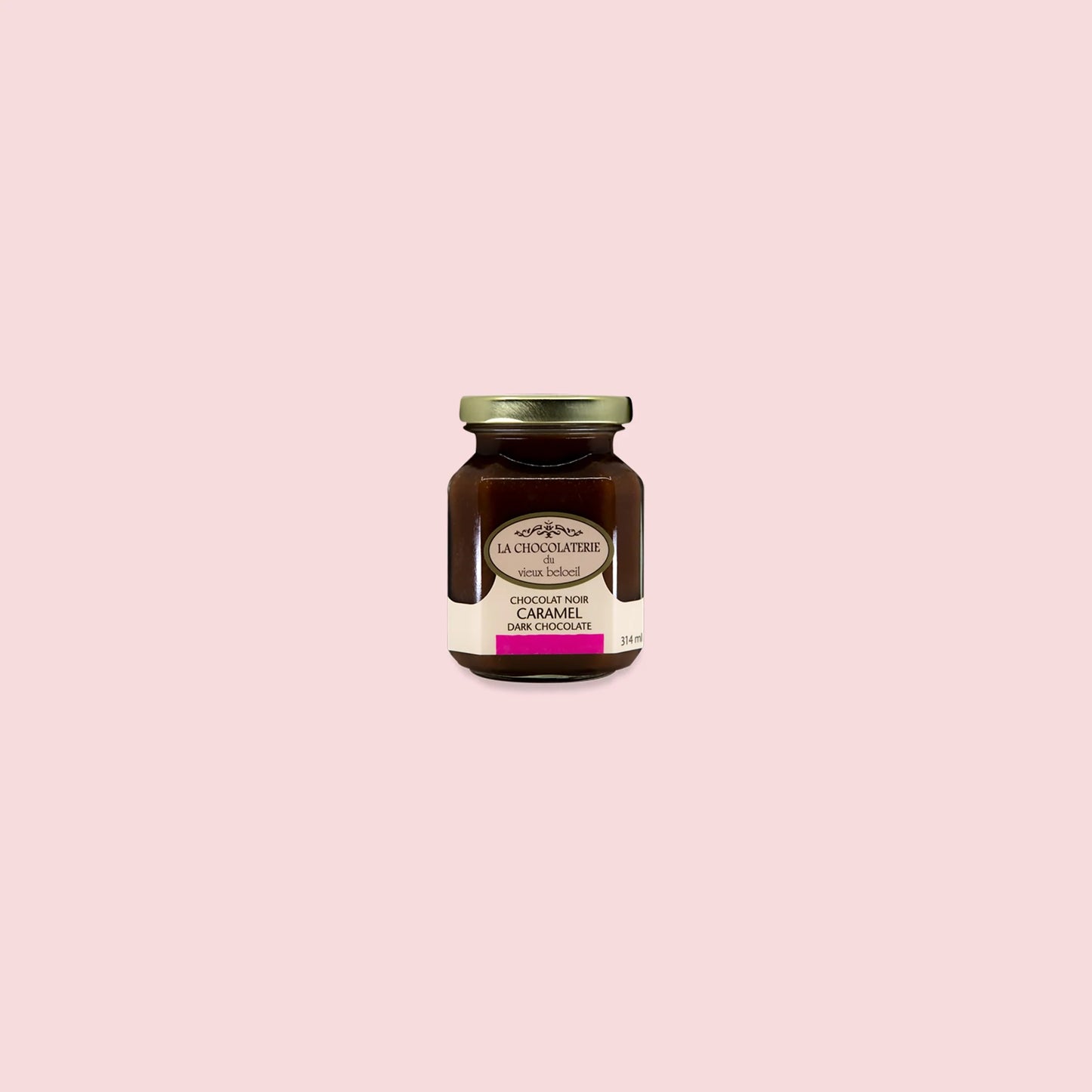 Caramel au chocolat noir
Chocolaterie du Vieux-Belœil