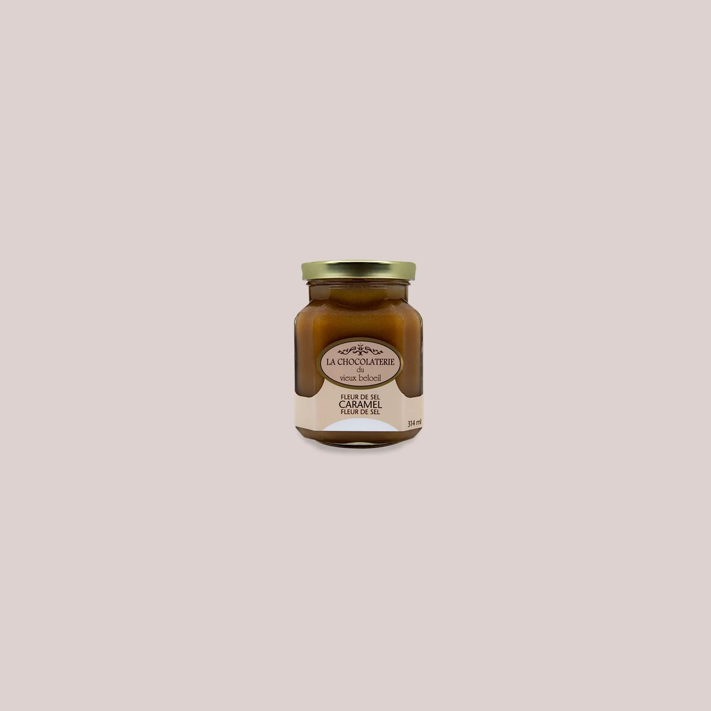 Caramel à la fleurs de sel
Chocolaterie du Vieux-Belœil