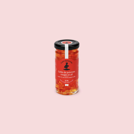 Gelée de poivrons rouges et ail Le petit chaperon rouge