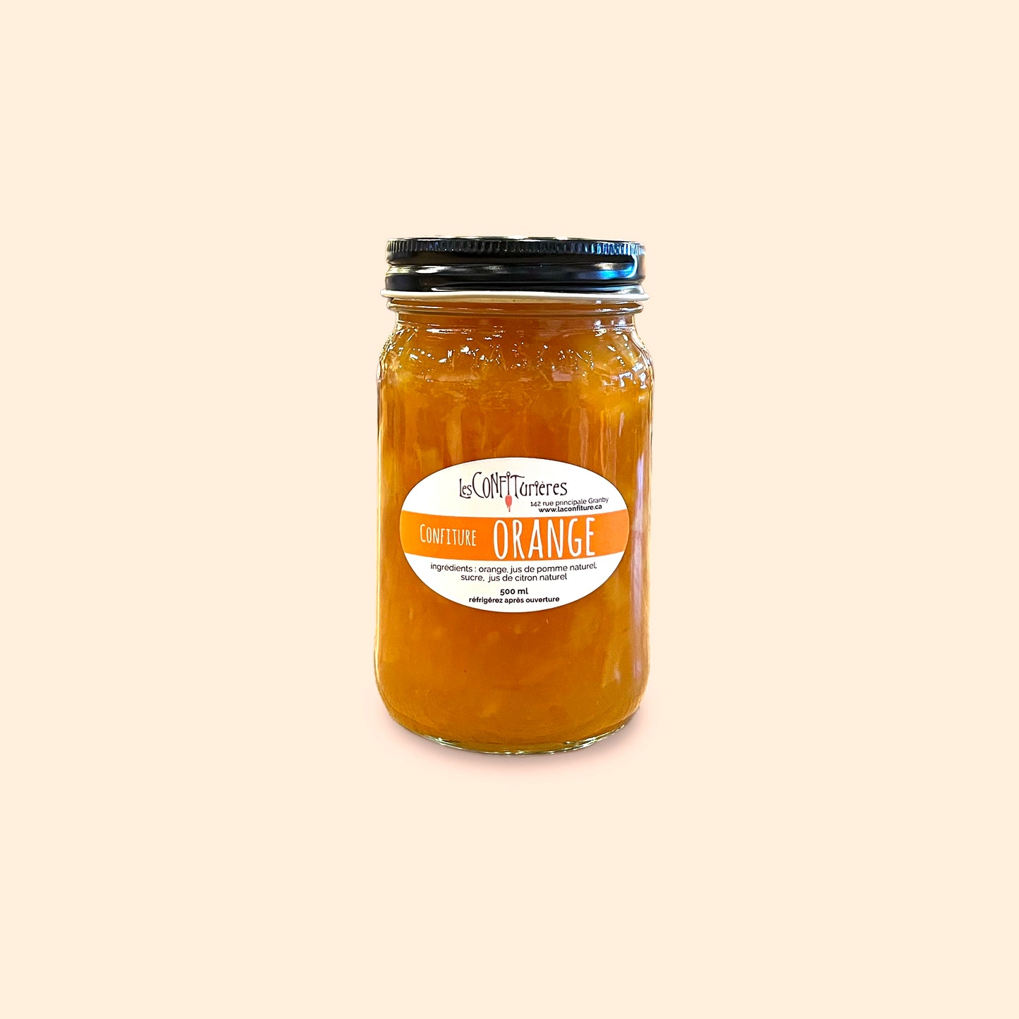 Confiture orange Les confiturières