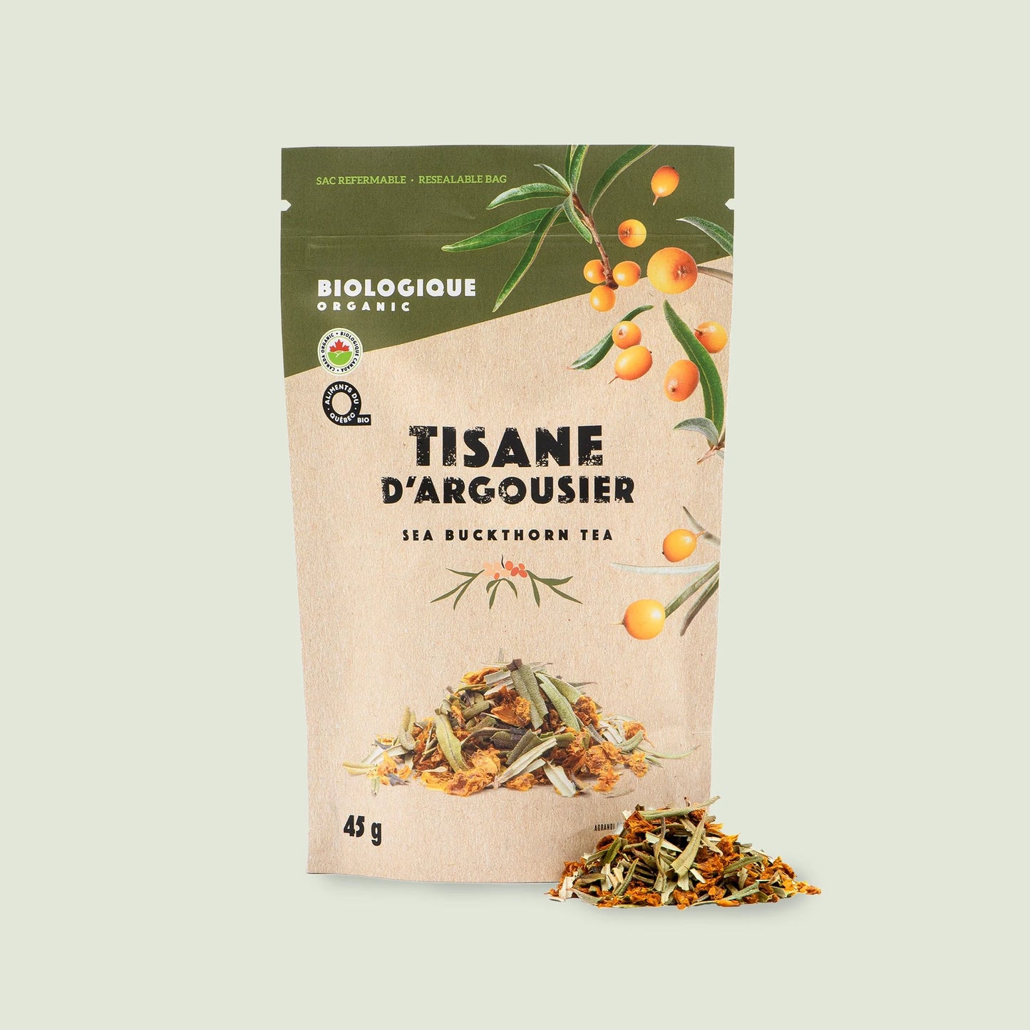 Tisane à l'argoursier Ferme d'Achille
