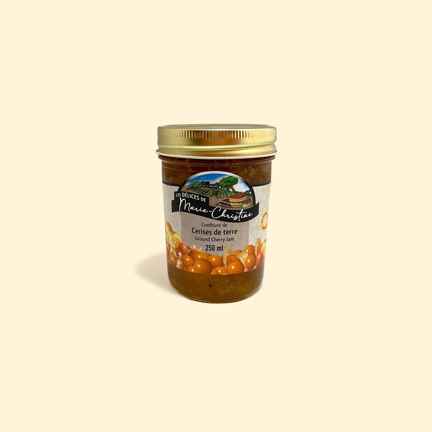 Confiture de cerise de terre Les délices de Marie-Christine