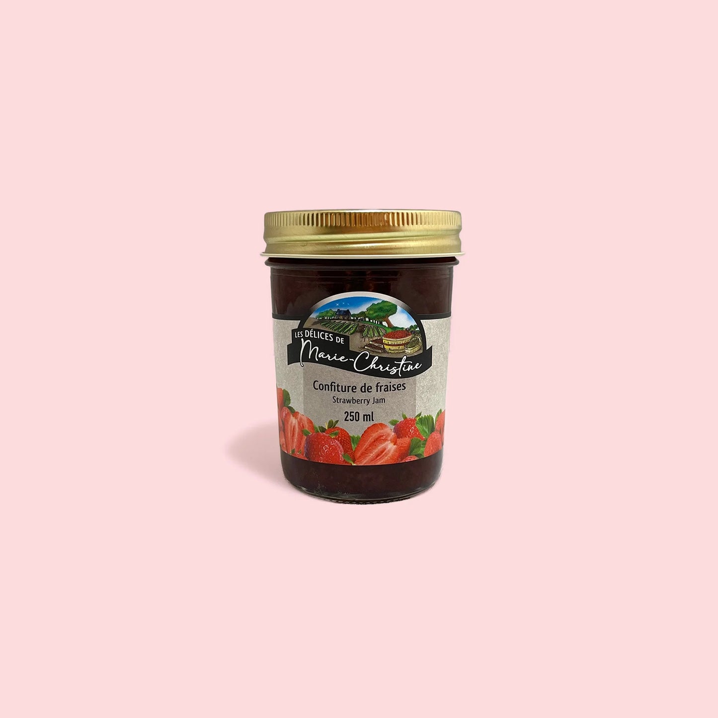 Confiture de fraise Les délices de Marie-Christine