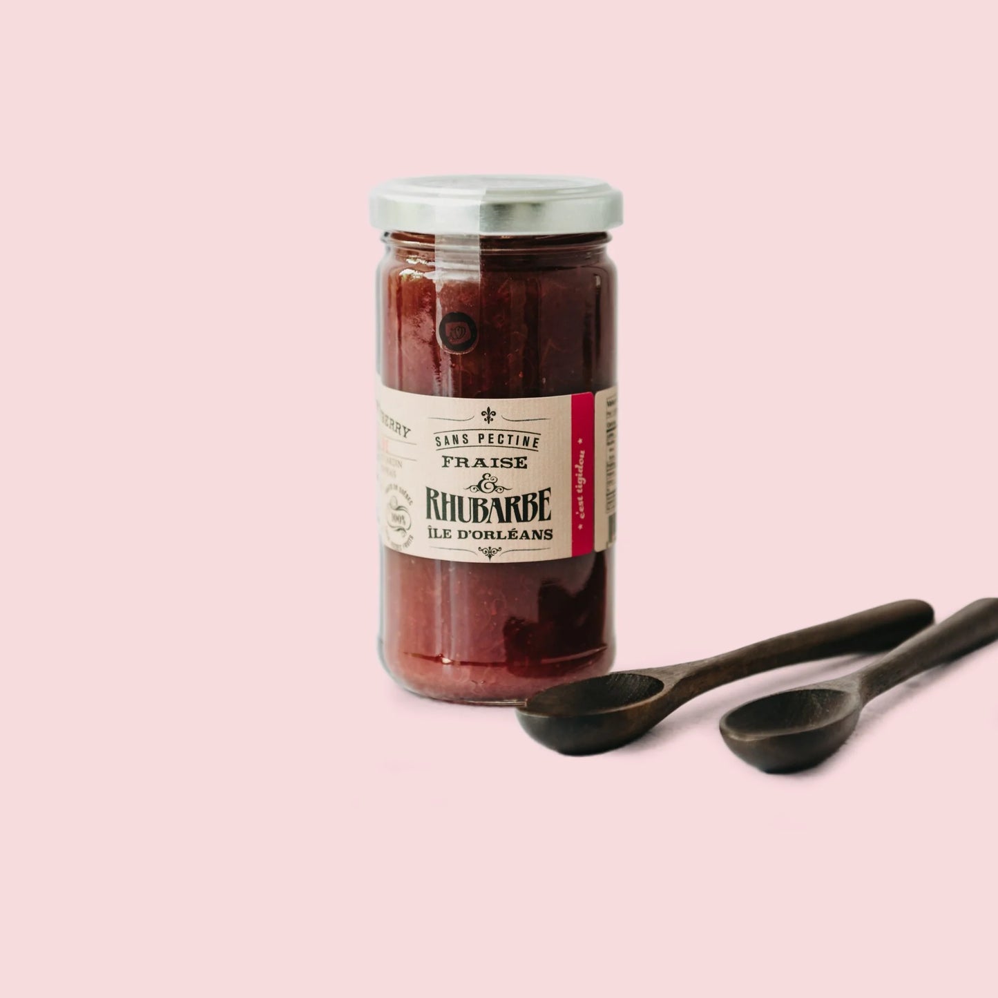 Confiture de fraise & rhubarbe Tiguidou